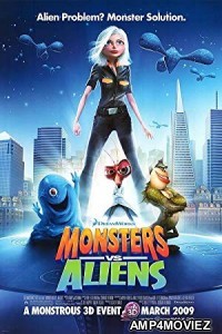 Monsters vs Aliens (2009) Hindi Dubbed Movie