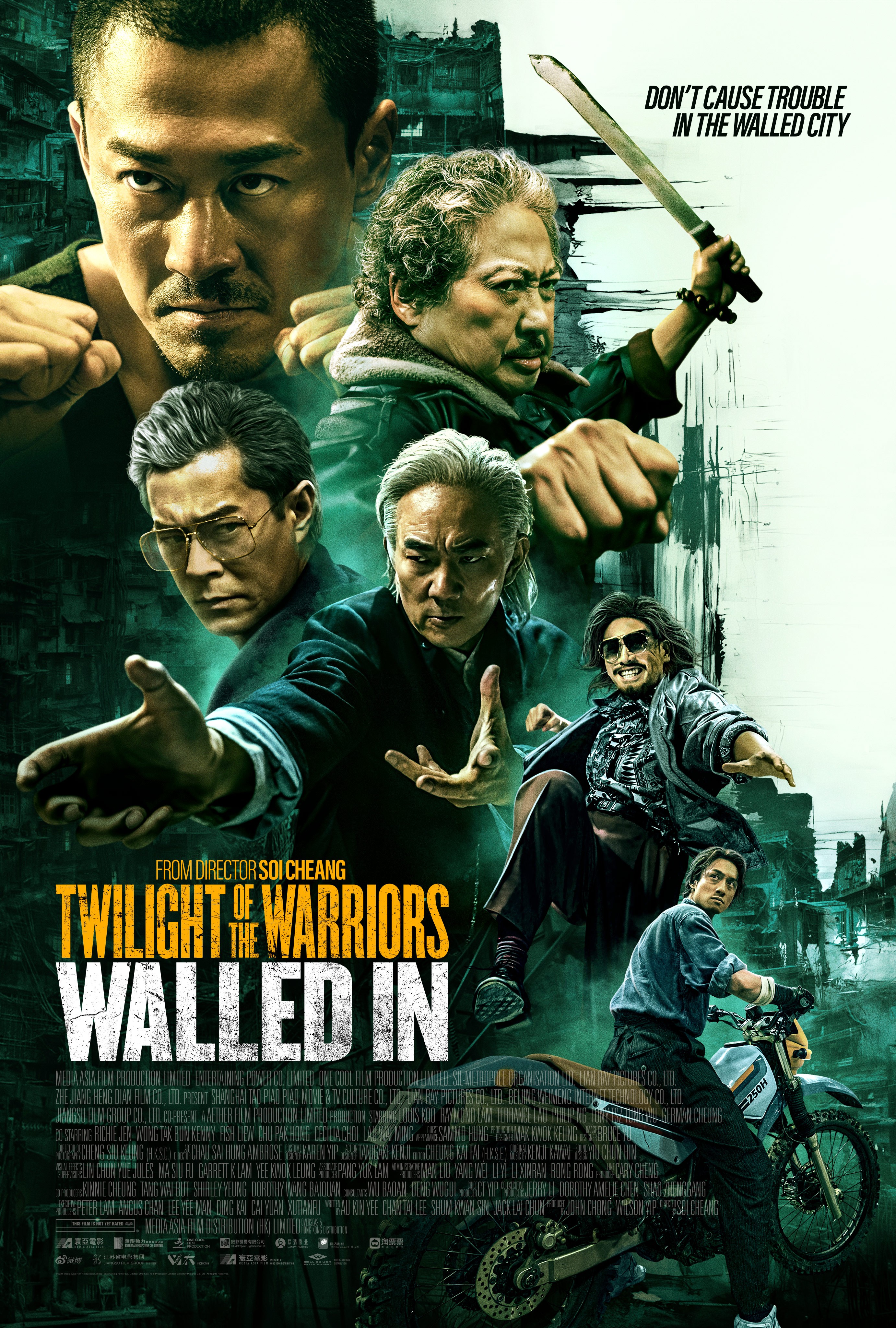 Twilight of the Warriors: Walled In" (2024)